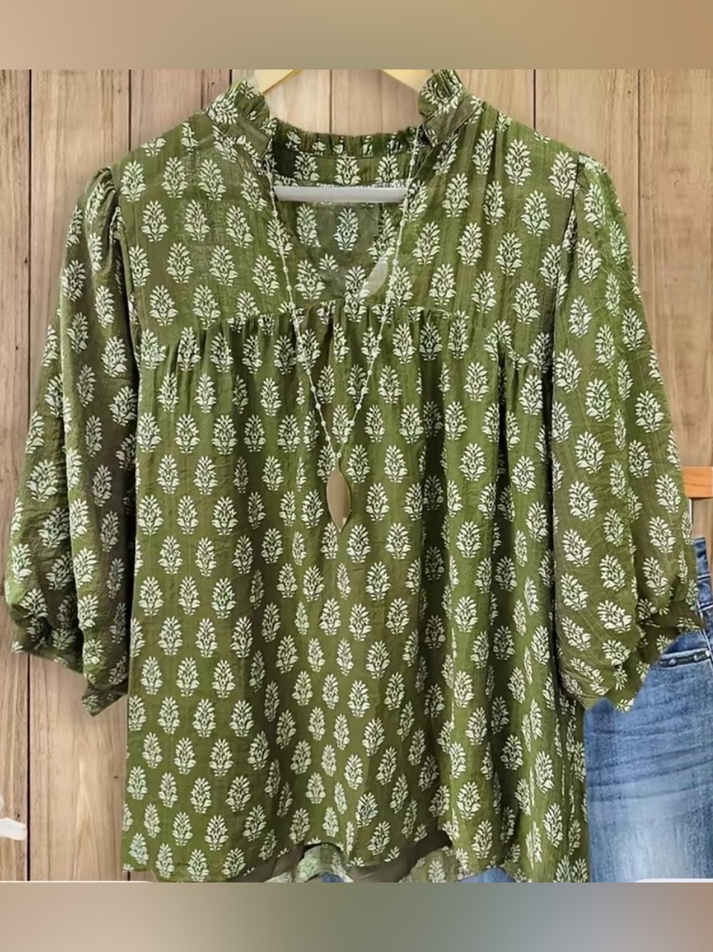 Sage Vell Blouse
